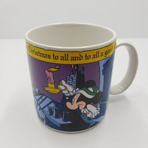 Vintage Disney Mickey Mouse Christmas Mug Applause Twas The Night Before Xmas